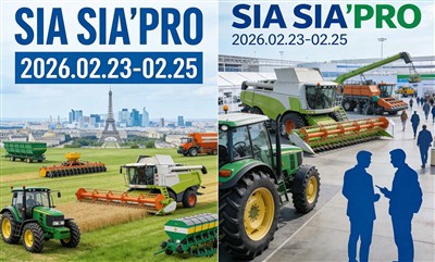 Salon des machines agricoles SIA à Paris, France