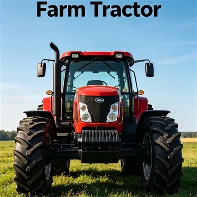 Échantillon de tracteur agricole faible MOQ, livraison rapide