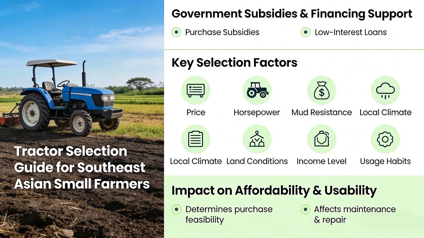 Convenient operation and localized adaptation of tractors Convenient operation and localized adaptation of tractors