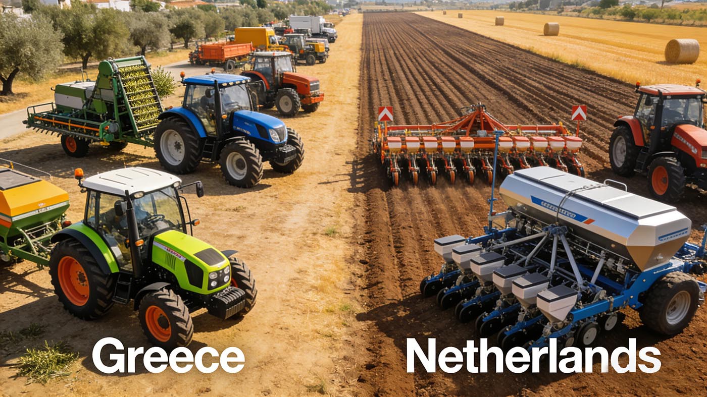 The Greek agricultural machinery industry mainly meets domestic demand and has weak export capacity, but has certain potential for expansion in the Central and Eastern European and African markets. The Greek agricultural machinery industry mainly meets domestic demand and has weak export capacity, but has certain potential for expansion in the Central and Eastern European and African markets.